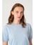 Deniz Kabukları Light-Weight Kadın T-Shirt - Açık Mavi 2
