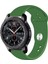 Samsung Gear S3 Frontier Akıllı Saat Uyumlu Yumuşak Dokulu Silikon Kordon Kayış 1