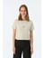 Demir Lady Lightweight Kadın T-Shirt - Açık Gri 1