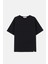 Number 7 Oversize T-Shirt - Siyah 2