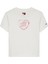Kadın Th Slim Fit Kalp Baskılı Tişört – Ekru 1