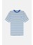Panda Supreme Çizgili T-Shirt - Mavi/krem 1