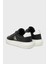 Logolu Deri Sneaker Ayakkabı YW0YW018720GM Bayan Ayakkabı YW0YW01872 0gm 4