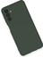Samsung Galaxy A14 4g Kılıf Nano Içi Kadife Silikon - Koyu Yeşil - KA6177-2105 3