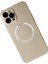 iPhone 12 Pro Max Kılıf Jack Magneticsafe Lens Silikon - Gold - CRM9974-8773 3