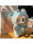 Labubu3.0 Üç Nesil Peluş Bebek Vinil Sevimli Bebek Moda Sevimli Kutu Bebek Oyun Doğum Günü Hediyesi Mavi 1