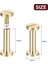 30 Paket Pirinç Chicago Vidaları, 15X8MM Düz Vida (Yurt Dışından) 3
