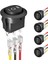 10 Adet Kcd1 12V 3 Pin 3 Pozisyonlu Açık Kapalı Açık Dc Daire Geçiş Anahtarı (Yurt Dışından) 4