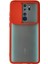 Xiaomi Redmi Note 8 Pro Kılıf Palm Buzlu Kamera Sürgülü Silikon - Kırmızı - CPT102436-1521 1