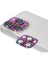 iPhone 13 Pro Max Pers Alüminyum Kamera Lens - Rainbow - CPT107070-5523 3