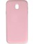 Samsung Galaxy J7 Pro / J730 Kılıf Nano Içi Kadife Silikon - Pudra - CPT106424-1107 1