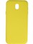 Samsung Galaxy J7 Pro / J730 Kılıf Nano Içi Kadife Silikon - Sarı - CPT105968-1836 1