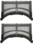 DC61-02595A Kurutma Makinesi Lint Tuzak Filtresi Değişimi Samsung Kurutma Makinesi Için AP4578777 PS4206799 EAP4206799 DV42H5200EW/A3'Ü Değiştirir (Yurt Dışından) 1
