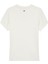 Kadın Tjw Slim Script Label Ss Tee Ext T-Shirt - Ekru 2