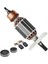 Hitachi 360591E DH40MRY DH40M DH40MR DH40SR Spline Şaft Döner Çekiç Için 220V Rotor Çapası Değiştirilir (Yurt Dışından) 1