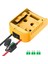 Dewalt 20V /18V DCB200 DCB203 DCB205 DCB206 Li-Ion Piller Için Sigortalı ve Anahtarlı Pil Adaptörü Güç Konektörü A (Yurt Dışından) 1