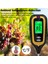 4'ü 1 Arada LCD Dijital Toprak Nem Ölçer Ph Ölçer Sıcaklık Güneş Işığı Nem Test Cihazı Bahçe Çiftlik Bitki Bakım Aracı (Yurt Dışından) 5