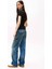 Kadın Slim Fit Logolu T-Shirt - Siyah 3