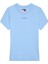Kadın Tjw Slim Script Label Ss Kısa Kollu T-Shirt - Açık Mavi 1