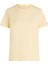 Kadın Regular Corp Logo T-Shirt - Sarı 1