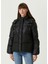 Pollimina Regular Fit Siyah Puff Mont 3