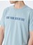 Bisiklet Yaka Regular Fit Pamuklu Kısa Kollu Slogan Baskılı Tişört 5