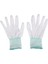 1 Çift Esd Pc Bilgisayar Çalışma Kaymaz Kaymaz Antistatik Beyaz Eldiven Yeni (Yurt Dışından) 1