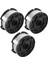 Black+Decker AF-100-3ZP 30FT 0,065 Inç Trimmer Misinası Için 3 Paket Trimmer Yedek Makarası (Yurt Dışından) 2