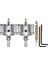 Sert Metal Için Delik Testeresi Seti, Titanyum Kaplamalı Pilot Matkap Ucu ile 2-3/8 Inç Tungsten Karbür Uçlu Delik Testeresi Kesici (Yurt Dışından) 1