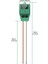 2 Adet 3-In-1 Nem Ölçer Işık ve Ph Test Cihazı Bitki Bakımı Için Bahçe/çim/çiftlik/kapalı ve Açık Yeşil 200MM Metal Prob (Yurt Dışından) 2