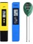 Paket Ph Ölçer Tds Ppm Ölçer ve 3'ü 1 Arada Toprak Ph Test Cihazı Ph/ec Ev, Bahçe, Çim, Çiftlik Için Dijital Kit (Yurt Dışından) 1