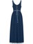 Isabella Lacivert Denim Kadın Elbise 2