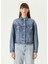 Miramar Mavi Trucker Denim Ceket 3