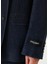 Lacivert Kruvaze Denim Ceket 4
