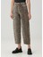 Stary Leopar Desenli Curved Jean Pantolon 3