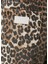 Stary Leopar Desenli Curved Jean Pantolon 5