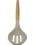 Bambu Saplı Silikon Delikli Kaşık 32 cm SMG005 1