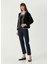 Straight Fit Lacivert Jean Pantolon 1