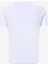 Bisiklet Yaka Beyaz Erkek T-Shirt 3DPT08PJM9Z 2