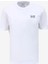 Slim Fit Bisiklet Yaka Beyaz Erkek T-Shirt 8NPT18PJ02Z 1