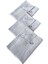 Mikrofiber Temizlik Bezi Cam/Ayna Bezi Genel Temizlik Bezi 3 adet GRİ 40x60cm 4