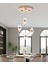 Harold 4'lü 24 Watt Yuvarlak Gold Ledli Modern Salon Avize 1
