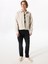 Kırık Beyaz Erkek Ceket Standart Ceket J30J326713PDH Zıp Jacket 2