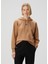 Bej Kapüşonlu Sweatshirt 1