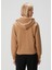 Bej Kapüşonlu Sweatshirt 4