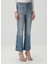 Kick Alina Açık Mavi Cropped Jean Pantolon 3