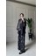 Orfeo Negro Taş Işlemeli Kimono ve Pantolon Ikili Takım 1