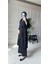 Dantel Şerit Detaylı Kimono Takım - Siyah 3
