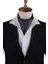 Füme Puantiye Desen Italyan Ipek Ascot Fular K660 2
