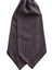 Füme Puantiye Desen Italyan Ipek Ascot Fular K660 4